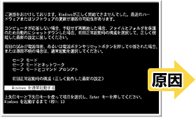 Windowsが正しく起動できませんでした エラーの原因と対処法 データ復旧 国内売上no 1 データ復旧 Com